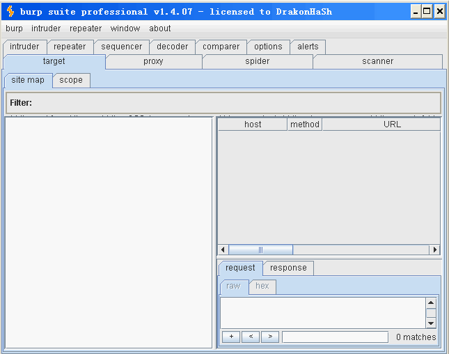 Burp Suite Professional 2.1.06_网站攻击测试工具